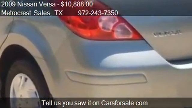 2009 Nissan Versa S - for sale in Farmers Branch, TX 75234 смотреть онлайн