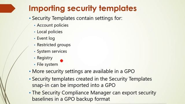 Managing Users Setting with Group Policy смотреть онлайн
