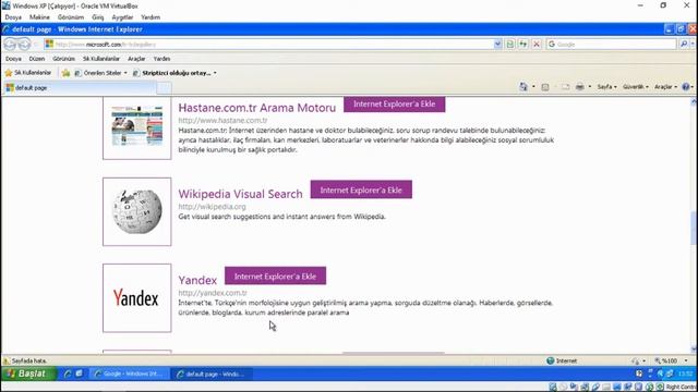 Windows XP Pratik Bilgiler - İE arama motoru ekleme-silme смотреть онлайн