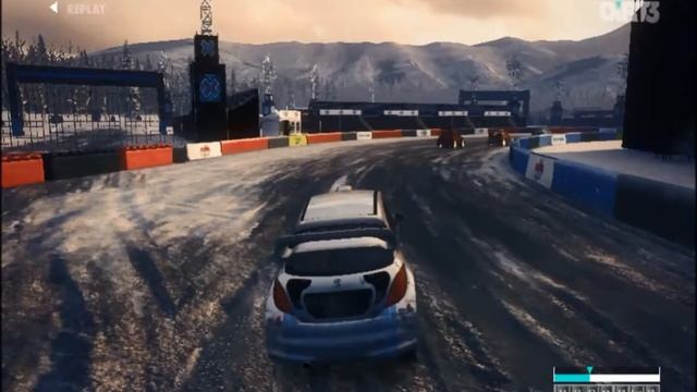 My epic K.O moment from DiRT 3 смотреть онлайн