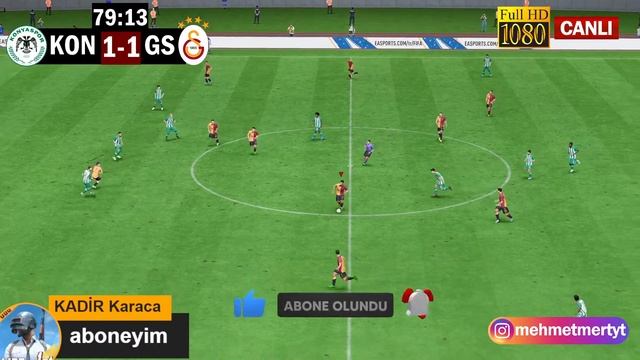 GALATASARAY KONYASPOR 2 .YARI CANLI İZLE смотреть онлайн