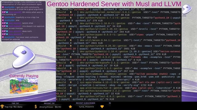 Gentoo Server using Hardened, Clang and Musl - Part 1 смотреть онлайн