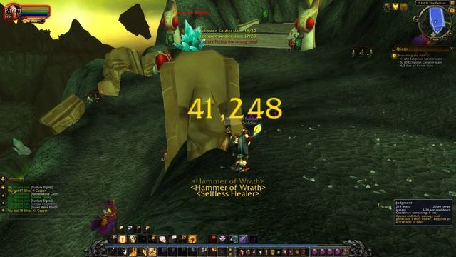 Quest 1004: Breaching the Path (WoW, human, paladin) смотреть онлайн