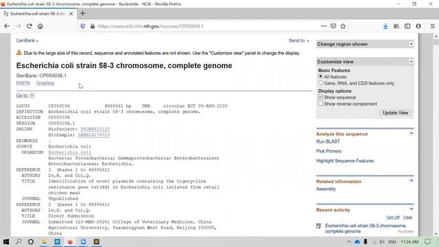 How to Download Genomic Sequences from GenBank смотреть онлайн