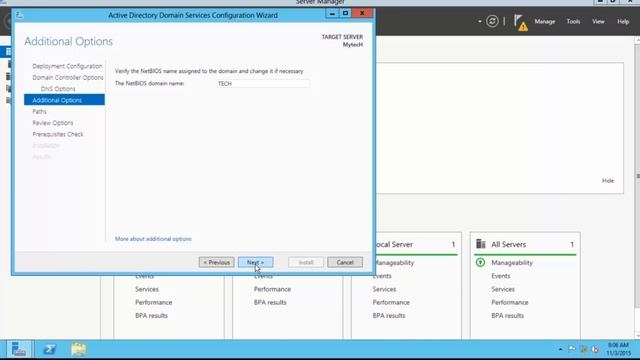 Windows Server 2012 How To Install Active Directory смотреть онлайн