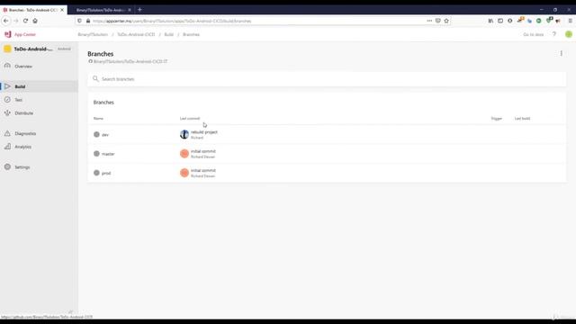 336 Create and Cinfigure App Center With GitHub смотреть онлайн