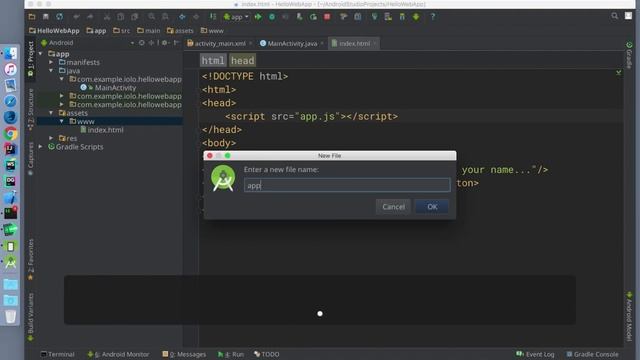 How to build Android App in Android Studio using Cordova смотреть онлайн