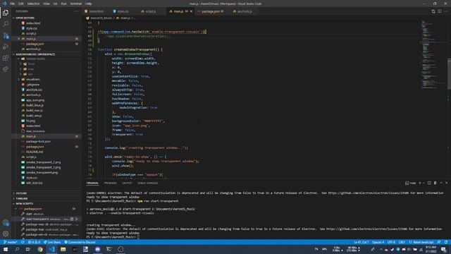 Electron 11.5.0 Transparent Window Broken смотреть онлайн