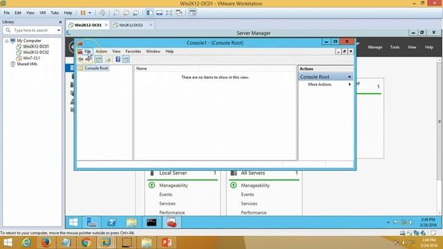 04 – Windows Server 2012 – How to Transfer FSMO Roles to other DC Full Step By Step смотреть онлайн