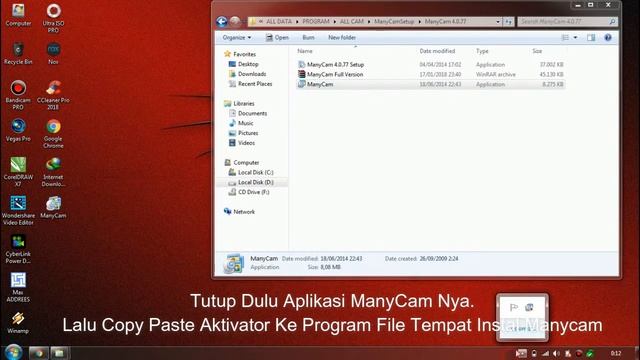 Cara Instal Camera ManyCam Pro Full Version смотреть онлайн