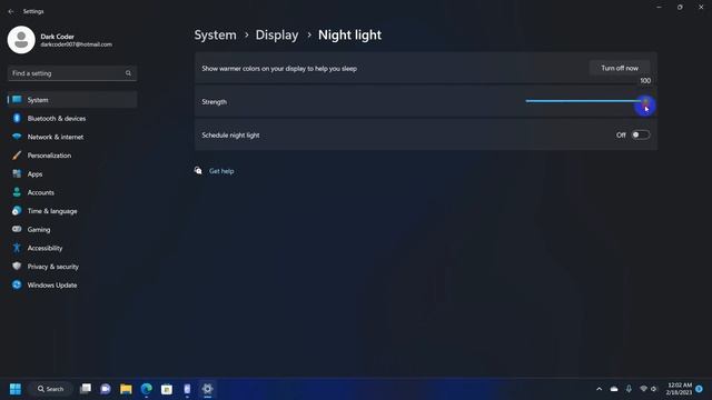 How to enable night light in windows 11 | No software needed for blue light filter on windows смотреть онлайн