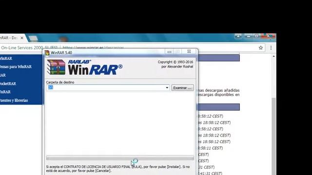 Como descargar WINRAR (NO SE ME ESCUCHA XDD Y MI PRIMER VIDEO) смотреть онлайн