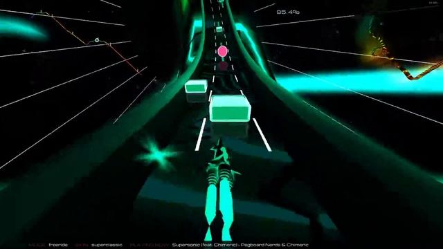 Audiosurf 2: Pegboard Nerds - Supersonic (feat. Chimeric) смотреть онлайн