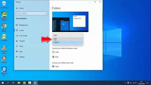 How To Enable Dark Mode On Windows 10 смотреть онлайн