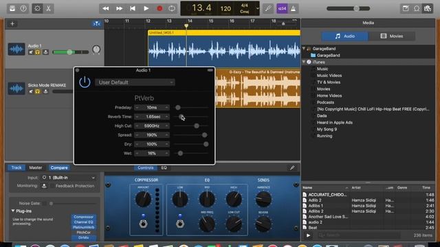 [OLD VERSION] HOW TO MIX RAP VOCALS GARAGEBAND MAC смотреть онлайн