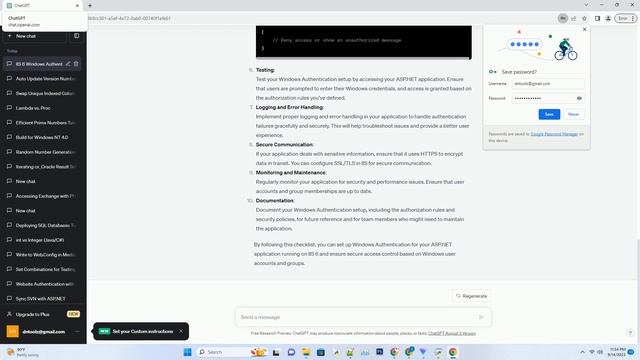 Checklist for IIS 6ASPNET Windows Authentication смотреть онлайн