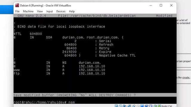 Cara Mengatasi Error nslookup pada DNS SERVER смотреть онлайн