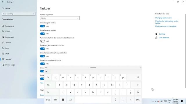 Customize Windows 11 Taskbar | Move, Resize Taskbar in Windows 11 смотреть онлайн