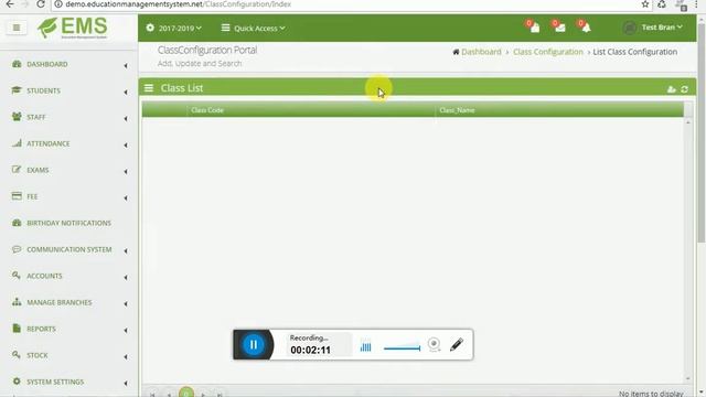 2- How to Configure Branch | Education Management System смотреть онлайн