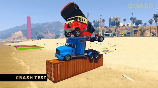 Tesla Semi vs Diesel Truck vs Old Truck in GTA 5 - which is best?