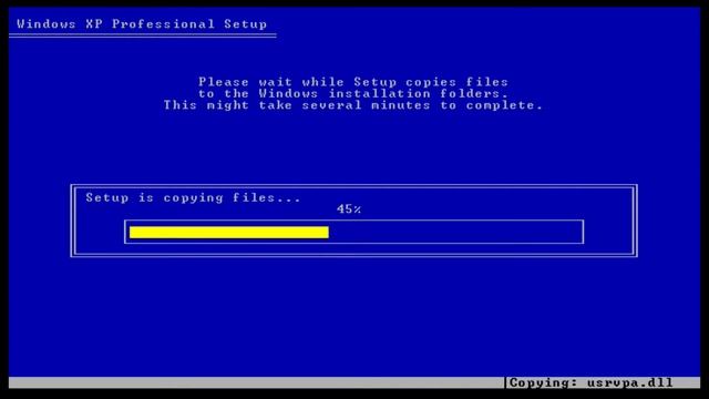 Please wait while Windows copies files. смотреть онлайн