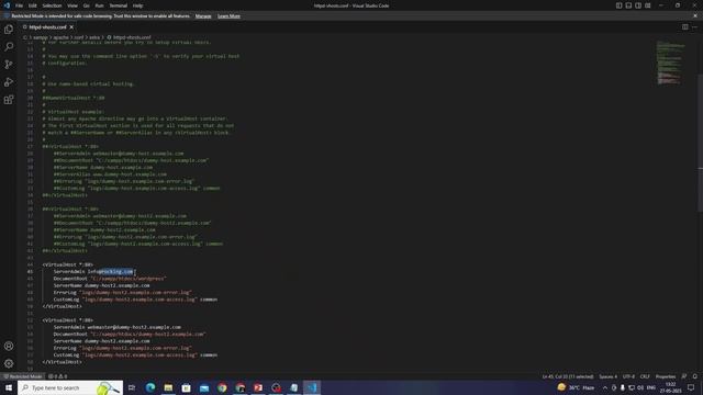 Create virtual host in windows 10 - How to Create Virtual Host In Xampp and run multiple website смотреть онлайн