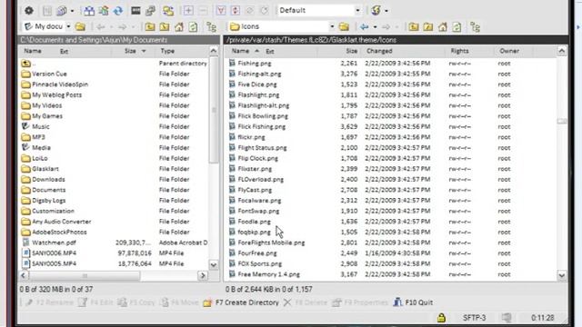 Change iPhone and iPod Touch application icons using WinSCP смотреть онлайн