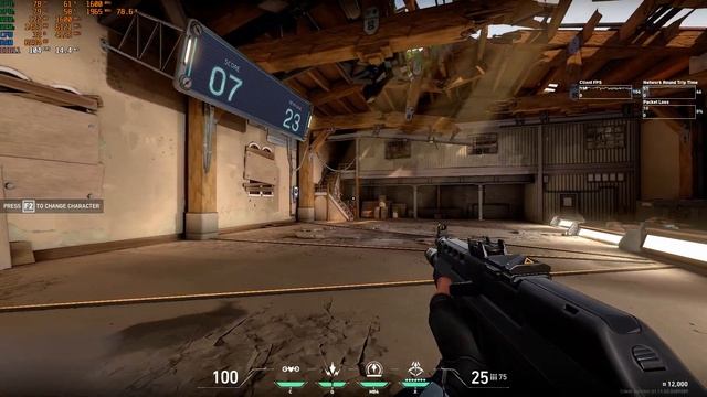 Asus TUF A15 Valorant Gameplay | CPU Turbo Boost On VS Off смотреть онлайн