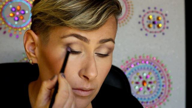 MUA Eyeshadow Palette " Undress Me Too" & MAC lipstic "Relentlessly Red" MAKE UP TUTORIAL смотреть онлайн