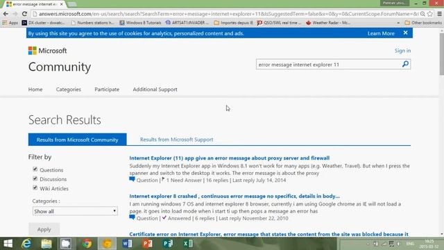 FIXIT Finding answers on the microsoft community and google websites for Windows problems смотреть онлайн