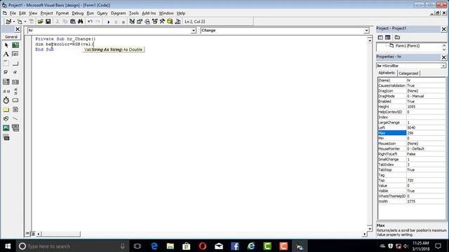 backcolor setting program in visual basic 6.0 смотреть онлайн