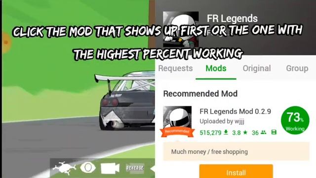 How to get unlimited money in FR Legends using Happymod смотреть онлайн