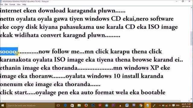 How to install Windows from pendrive LANKA TECHZ смотреть онлайн