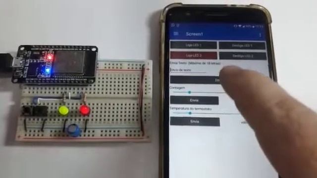 ESP32 comunicando com app android ( KODULAR ) usando bluetooth low energy ( BLE ) смотреть онлайн