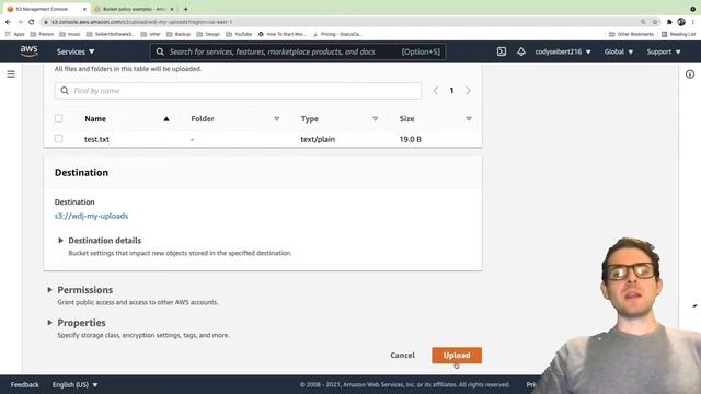 How to setup a public accessible S3 bucket смотреть онлайн