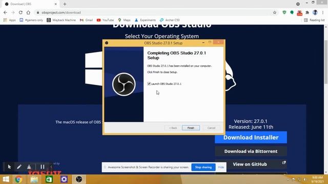 How to download obs studio in windows and mac and Linux (First video) смотреть онлайн