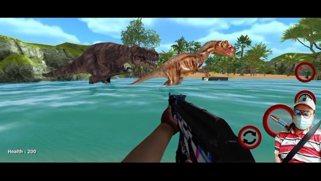DINOSAUR BLOODY ISLAND - GAME ANDROID смотреть онлайн