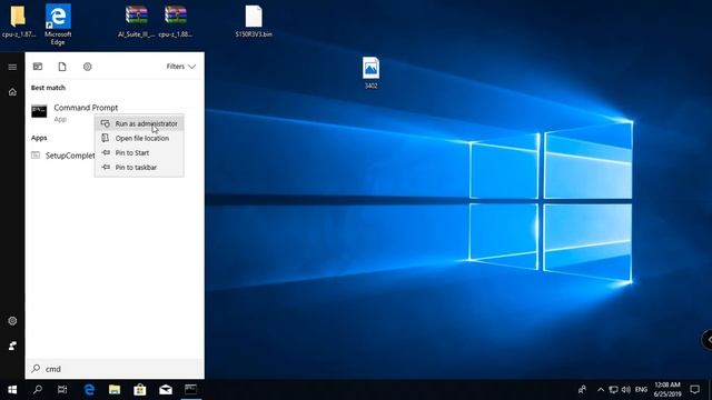 Run Command Prompt as administrator - Use start button смотреть онлайн