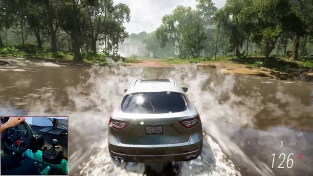 MASERATI LEVANTE S OFF ROAD FORZA HORIZON 5 Steering Wheel g29 смотреть онлайн