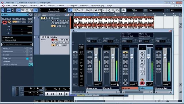 48 Cubase 5 video tutorial ( Exercise ) смотреть онлайн