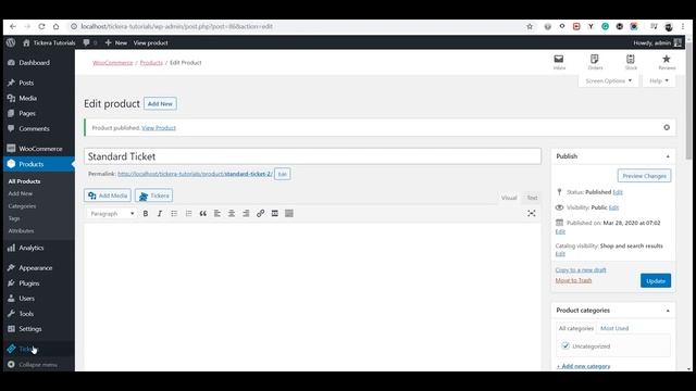 Creating Ticket Types For Tickera Integrated With WooCommerce | WordPress Event Ticketing System смотреть онлайн