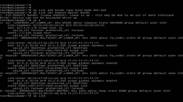 Implementasi Bonding Interface (balance-roundrobin3x1) + Install Ubuntu 20.04 LTS Server смотреть онлайн