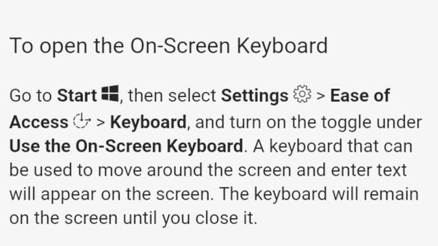 Onscreen keyboard in windows operating system. смотреть онлайн