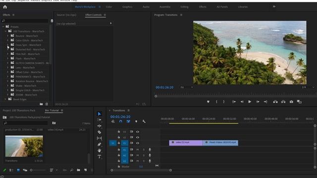 100 FREE Transition Pack for Adobe Premiere Pro | MarioTech смотреть онлайн