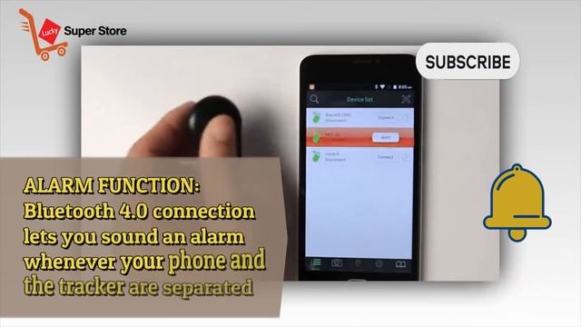 Anti-Lost Theft Device Alarm Bluetooth Review