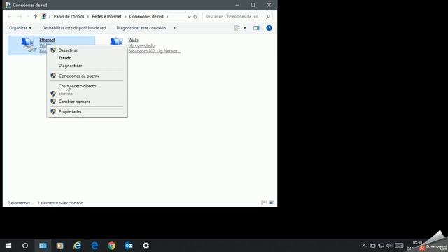 Configuración adaptador red IPv6 (Windows 10 1803) смотреть онлайн