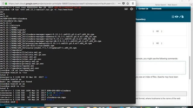 Creating local repository and installing cm PART1 смотреть онлайн