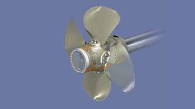 Variable Pitch Propeller for Ships 4 Blades Adjustable смотреть онлайн