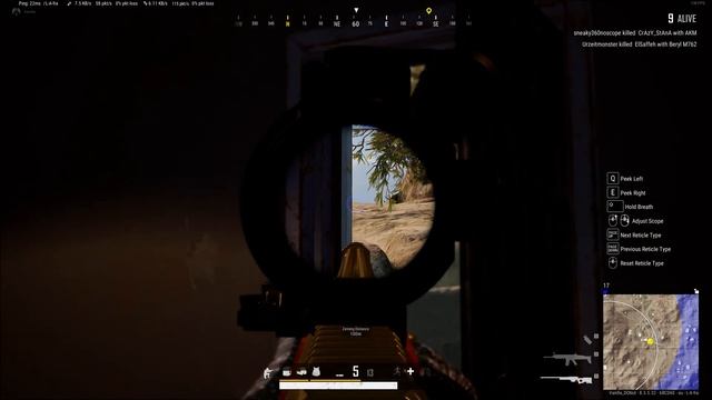 PUBG [FPP Solo] - big miss and big hit with AWM смотреть онлайн